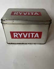 Ryvita Vintage Rye Crispbread Tin Metal