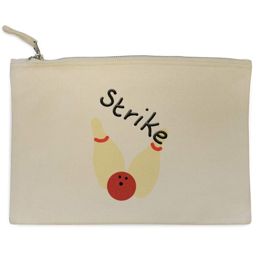 Ten pin bowling canvas - pin, zip