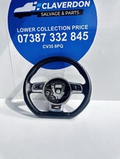 AUDI A3 8P  S-LINE 09-12 MULTIFUNCTIONAL  STEERING WHEEL FLAT BUTTON 8J0419091G