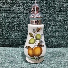 Vintage floral pattern Midwinter China cake/patisserie sugar shaker