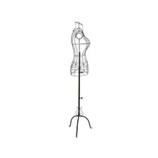 Adjustable Female Mannequin Stand with Metal Frame for Tailor and Designer