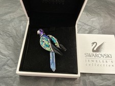 Swarovski Swan Signed .925
