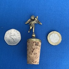 Antique Brass Bottle Stopper