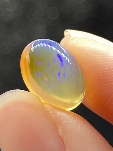 Opal precious white rainbow - precious,