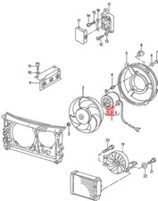 Genuine VW Fan Wheel NOS AUDI