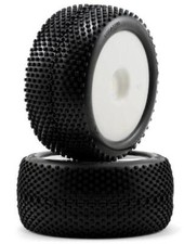 NEW Losi 8ight-T XXT Pre-Mounted 1/8 Truggy Tires (2) (White) (Blue) LOSA17701B