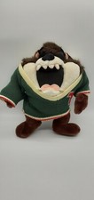 Large Articulated Bendy Wire Tazmanian Devil Looney Tunes Soft Toy Plush