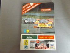 1988 DIEPHOLZ PROGRAMME 7/8/88 - GROUP C SUPERCUP - PORSCHE 962 COVER