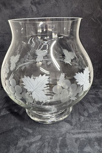 Large etched grape vine - large,