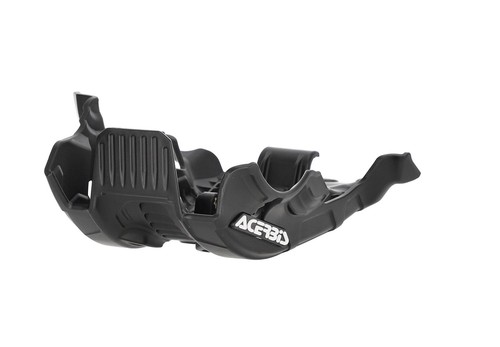 Acerbis black skid plate for - skid,