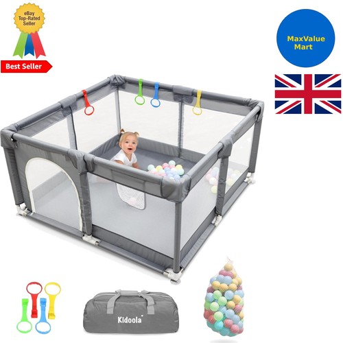 Baby playpen 127x127cm soft - playpen,