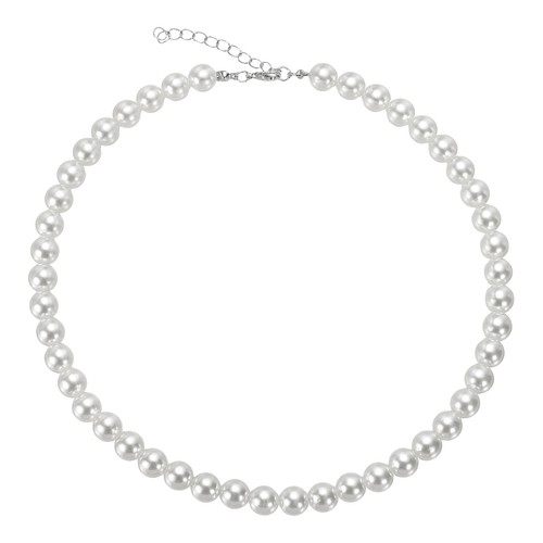 Round imitation chokers - round,
