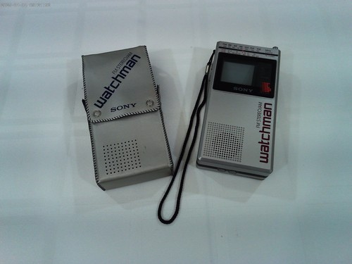 Vintage 1983 sony watchman - vintage,