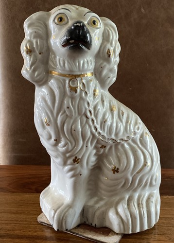 19th century porcelain - porcelain, dog