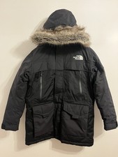 THE NORTH FACE McMurdo Parka Men Jacket - Large - Black - Insulated DryVent