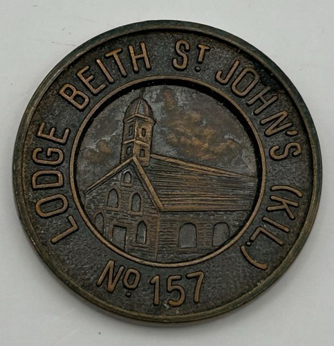 Masonic token penny - penny., lodge