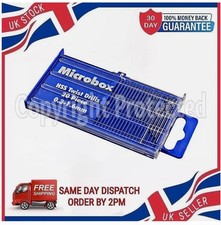 20PC TINY SMALL MINI MICRO HSS TWIST DRILL BIT SET 0.3 TO 1.6MM MODEL MAKING