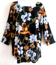 Susan Graver Flower & Chain