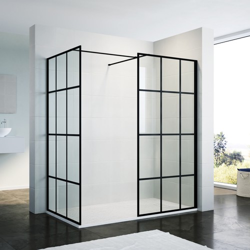 Walk shower enclosure - shower, and