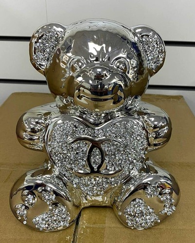 Silver crushed diamond - silver,