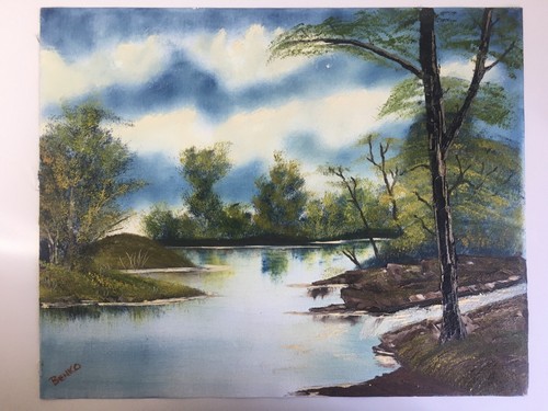 Big oil painting canvas - oil,