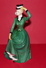FRANCESCA Fine Bone China * Vintage Lavinia Figurine * Green Dress * 8" (20cm) *