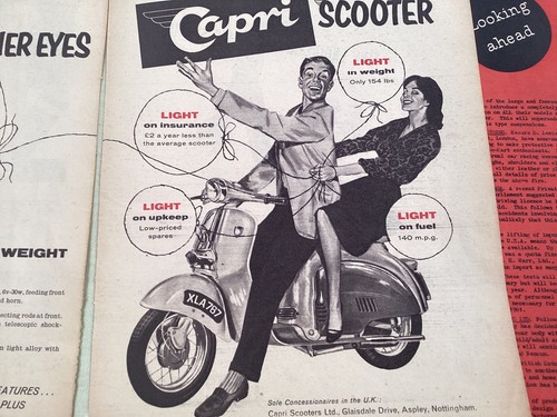 Capri lambretta scooter - capri, /