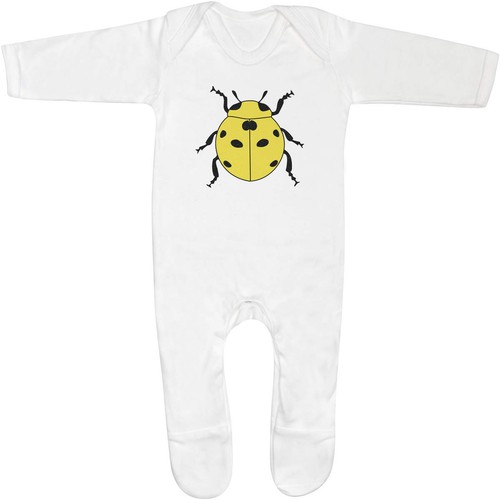 Yellow ladybug baby - ladybug',
