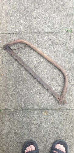 Antiuqe steel bow saw - antiuqe,