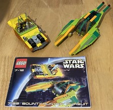 LEGO Star Wars 7133 Bounty Hunter Pursuit Complete with Figs & Instructions
