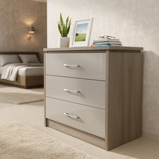 Harmin 3 Drawer Chest – Dark