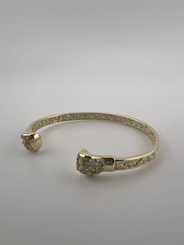 Kids solid 9ct gold - gold, bangle