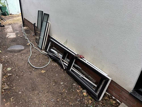 Upvc door and - upvc, side