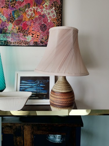 Broadstairs lamp pottery - lamp, by