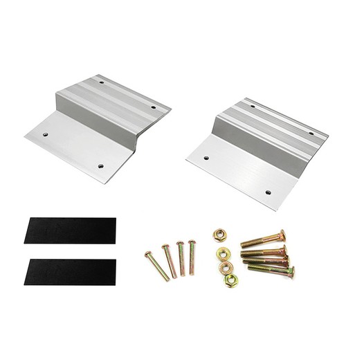 Aluminum ramp plate small - aluminum,
