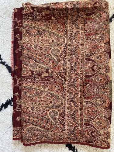 Vintage reversible kashmiri - reversible,