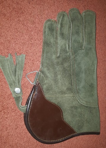Falconry glove double skinned - double,