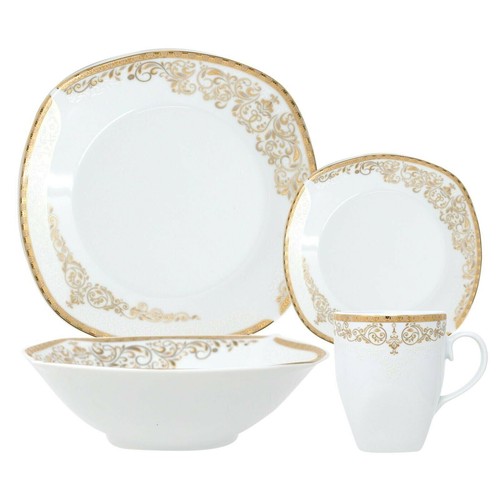 Donya gold square porcelain - donya,