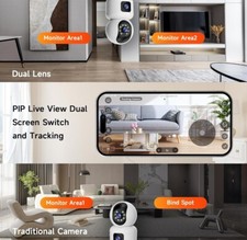 Hawkray 360 Dual Lens Smart AI