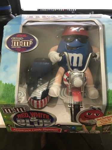 Red white and blue - m&m's,