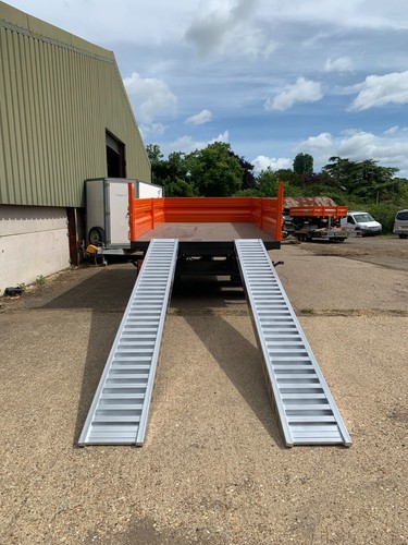 Aluminium loading ramps ton - 6,