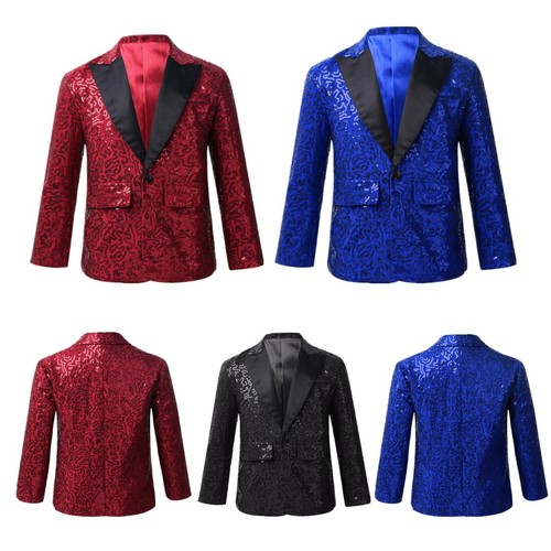 Kids boys sequin suit blazer - kids,