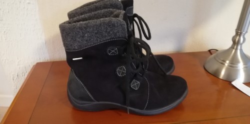 Rohde ladies black suede - rohde,