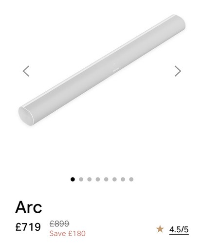 Sonos arc sound bar - ,