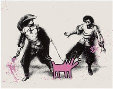 Mr Brainwash Watch out (Pink)