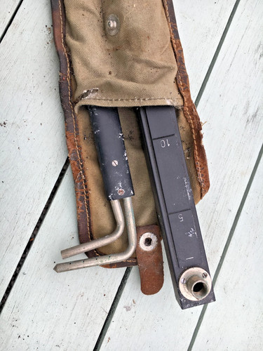 Vintage shape pitot static - vintage, l-shape