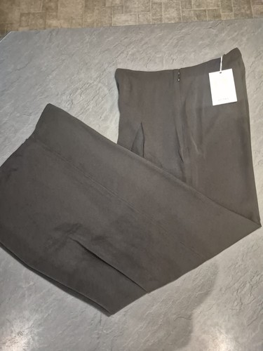 Monki black long wide legged - wide,