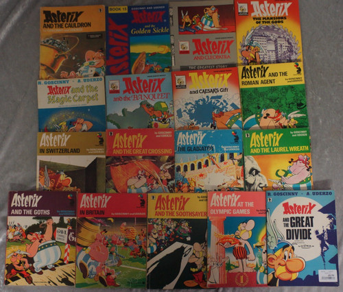 Asterix cartoon books - 17,