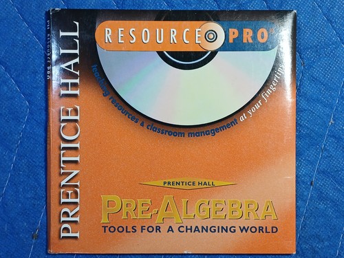 Resource pro pre algebra - resource,