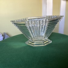 Art Deco Flower Bowl With